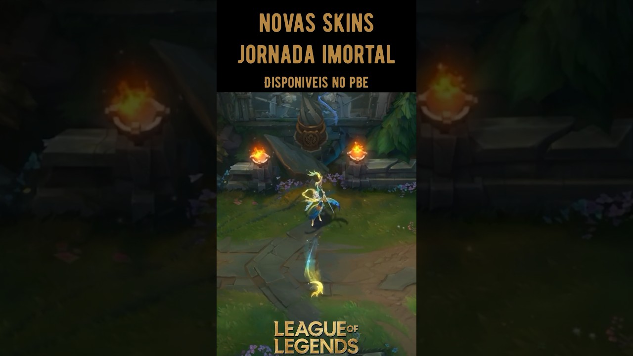 Novas skins do Lolzinho: jornada imortal ganham bordas e ícones! #leag