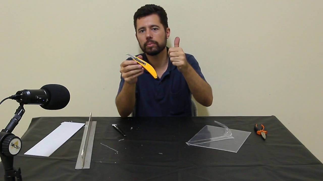 Estilete Riscador para Acrílico e PS Poliestireno