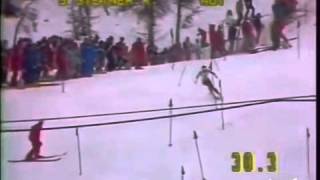 Roswitha Steiner Wins Slalom Sestrieres 1985