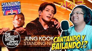 Jungkook NO PUEDE ESTAR EN VIVO!... o si? | JungKook - Standing Next to You EN VIVO Jimmy Fallon