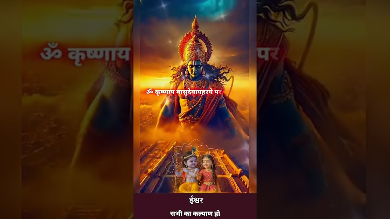 ॐ कृष्णाय वासुदेवाय ।। YouTube।। Status।।Viral।।Shorts।।Shorts Viral