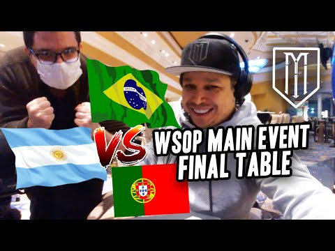 LIVE RAIL - WSOP MAIN EVENT - COBERTURA DA MESA FINAL COM BRUNNO BOTTEON ft. MUNDO POKER