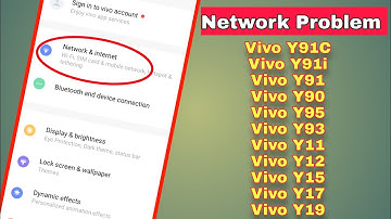Vivo Y91c, Y91i, Y91, Y90, Y95, Y93, Y11, Y12, Y15 All Type Network Problem Fix & Setting Reset