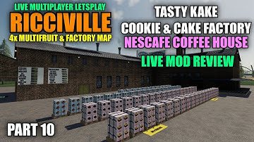 Ricciville 4x Multifruit & Factory Map Multiplayer Letsplay Part 10