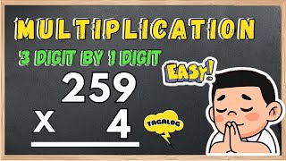 MULTIPLICATION  3 DIGITS BY 1 DIGIT NUMBER ( EXPLAIN IN TAGALOG)