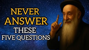 Don’t Even Think of Answering | Jewish Wisdom