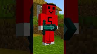 Minecraft'ta Kılıçların Gücünü Test Ettim !! #shorts