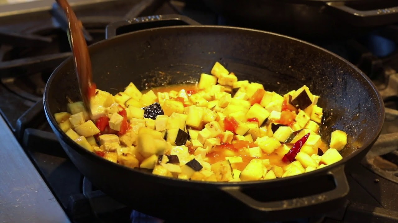 SugarRoti Tofu Nu Spice — SugarRoti Tofu Eggplant Curry