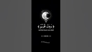 أكتب شي تؤجر عليه 🌹♥️♥️🌹 حالات واتس اب المنشاوي تلاوة مبكيه 🥺♥️