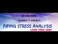 Pipe stress analysis   detailed study from danlin engineers