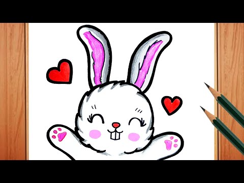 COMMENT DESSINER LE LAPIN DE PÂQUES