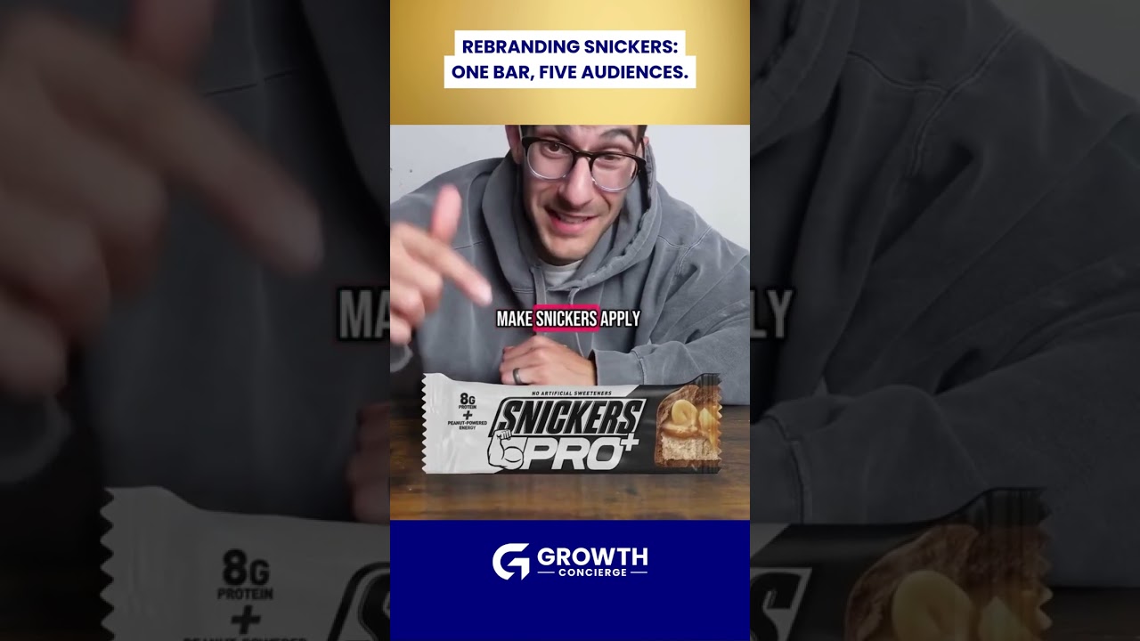 I Rebranded a Snickers Bar 5 Ways — The Power of Positioning
