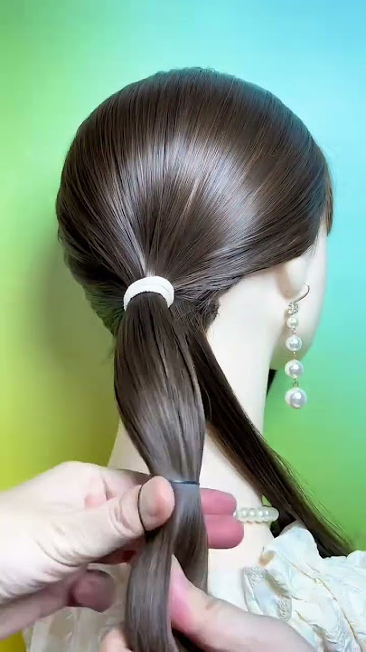 #elegant feminine hairstyle #ancient hair pin #hairstyle #hair #simple #beauty #easy #shortsfeed
