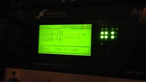 Mesa Boogie Mark V/Axe-Fx II USA Lead comparison