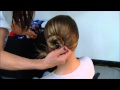 Julie Moffitt Ballet School hair style #3 low side bun