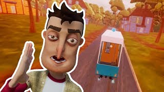 Riding The Train - Hello Neighbor New Act 3 Item Mod