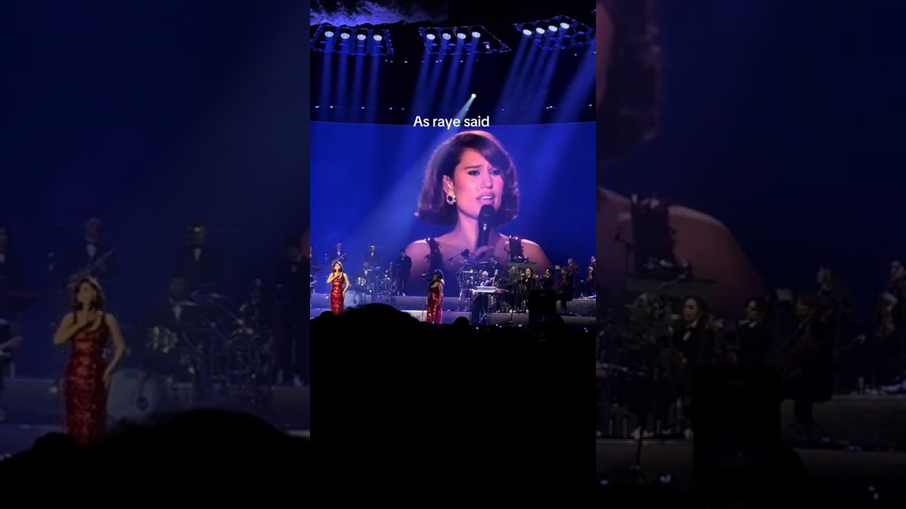 Raye talking to her fans