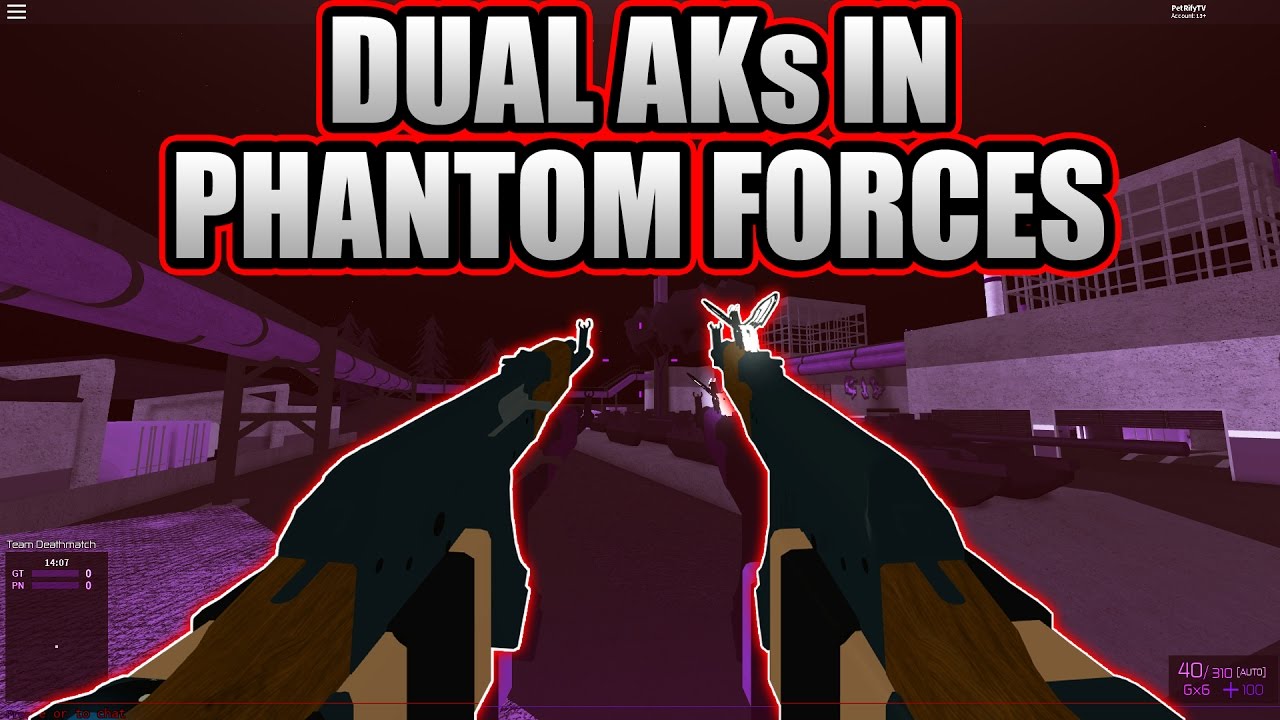 MODDED PHANTOM FORCES.. (roblox) 