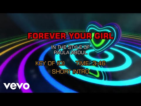 Paula Abdul - Forever Your Girl (Karaoke)