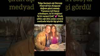 Zeynep Mayruktan Tolga Saritaşa Romanti̇k Doğum Günü Kutlamasi