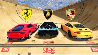 Ferrari vs Lamborghini vs Porsche - wer gewinnt ?