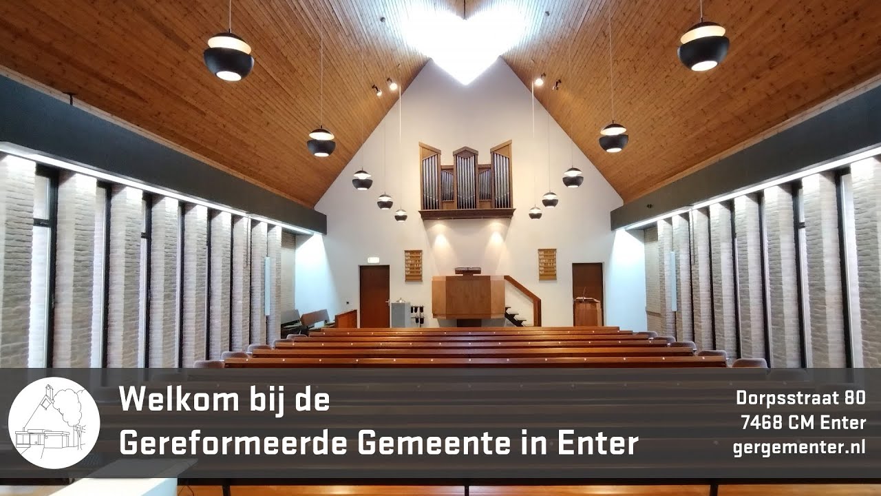 Gereformeerde Gemeente Enter | ds. H. van der Heiden | Psalm 84 - YouTube