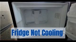 Frigidaire fridge not working not cooling, easy fix. | Josh Cobb