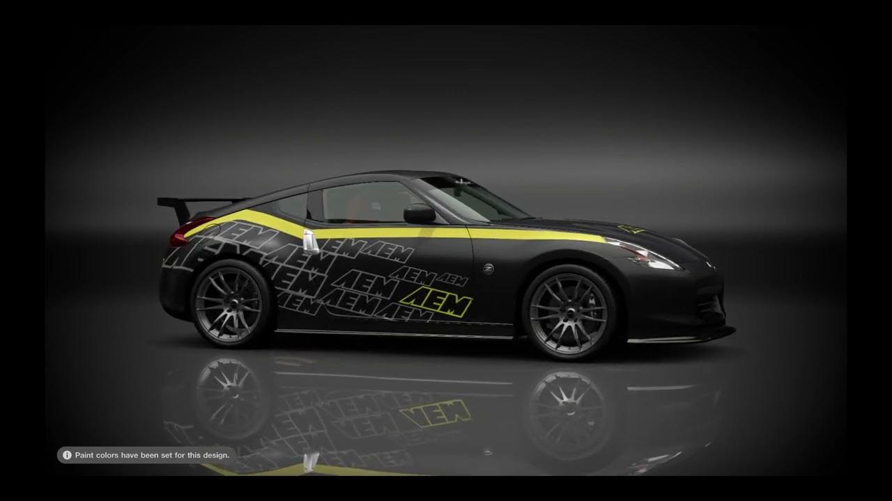 AEM 370Z NFS The Run Remastered in GT7! Custom Graphics YouTube