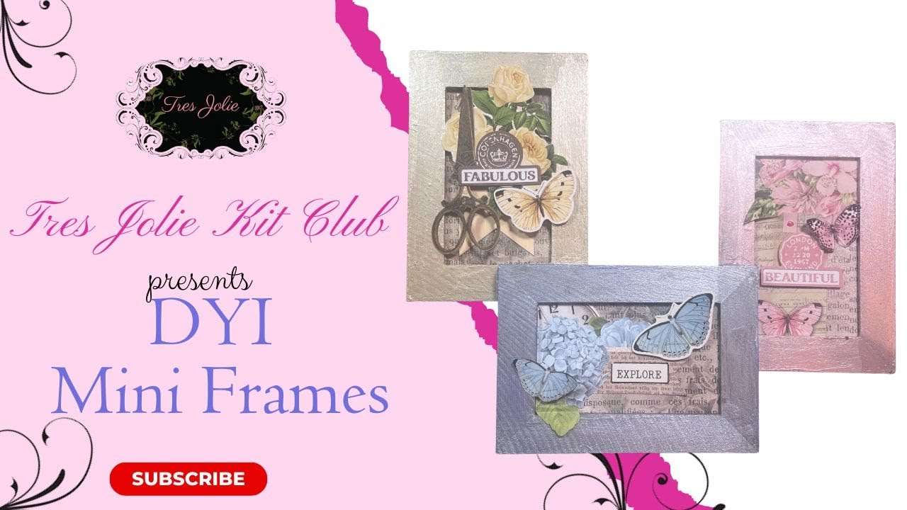 DIY Mini Frames - YouTube