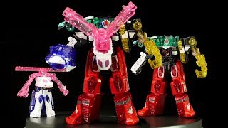 「合体変形工程がDX版とほぼ同じ！」魔進戦隊キラメイジャー GPキラメイ魔進シリーズ01 キラメイジン  全5種 ガチャガチャ