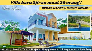 Villa Puncak Bogor  Villa Kuta Puncak  2jtan  Villa Baru  Kapasitas 30 Orang  Villa Murah