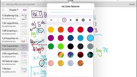7.5A Exponential & Logarithmic Equations