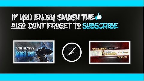 Tutorial: Make An End Screen/Outro In Photoshop CC/CS6 2017