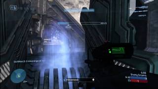 Halo 3 - Awesome headshot while jumping! (HD 1080i)