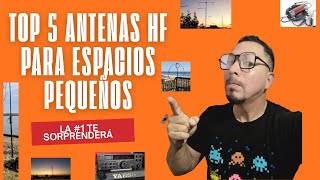 Top 5 Antenas HF para Espacios Pequeños (Y Puedes Construirla Tú Mismo)