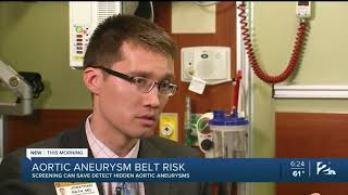Aortic Aneurysm Belt Risk: Screening Can Save Detect Hidden Aortic Aneurysms