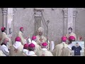 Messe d'installation du nouvel archevêque de Lyon