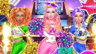 Cheerleader Girl Game - Fun Makeup, Dress Up, Color Hairstyle &  Game For Girls screenshot 2