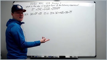 2020 AMC 12 B, Problems 1 thru 5: Rapid Fire