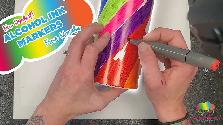 New Alcohol Ink Based Markers (Marabu Graphix Markers)