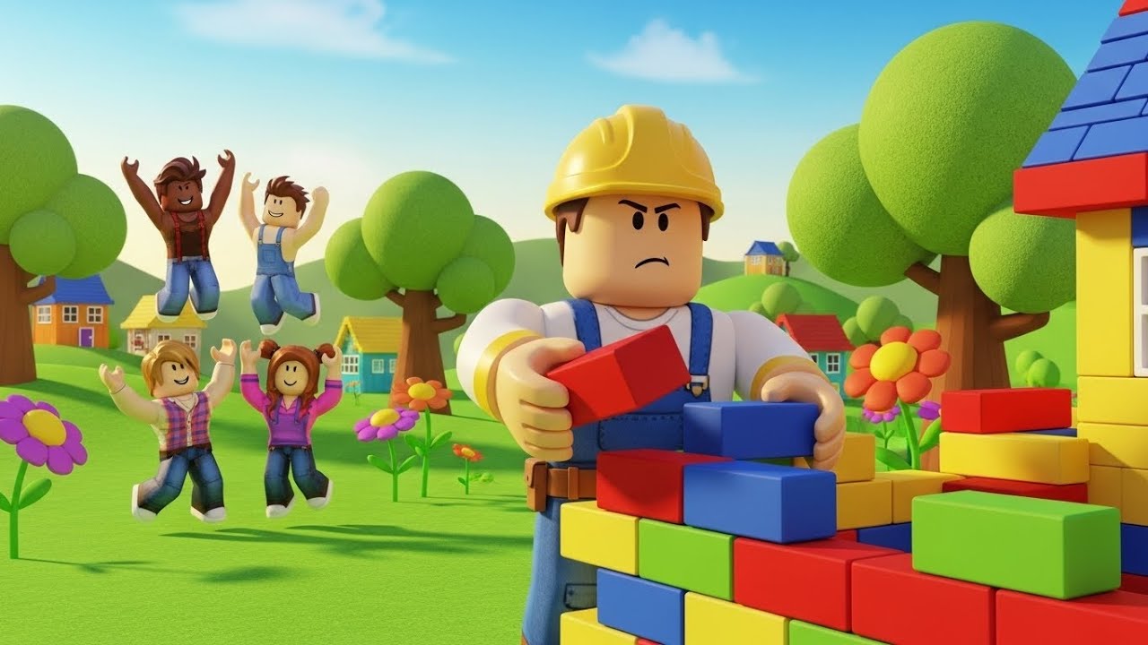 Roblox Little Builder Lost His Magic Hat | Kids Songs & Nursery Rhymes