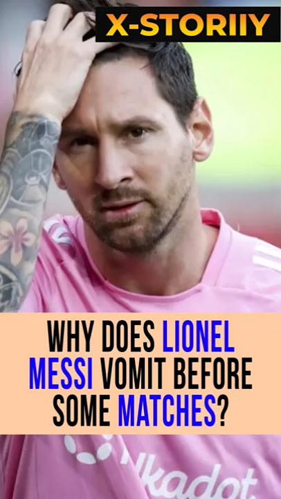 Why does Messi vomit before some matches? #LionelMessi #MessiFacts #MessiStory #MessiVomiting
