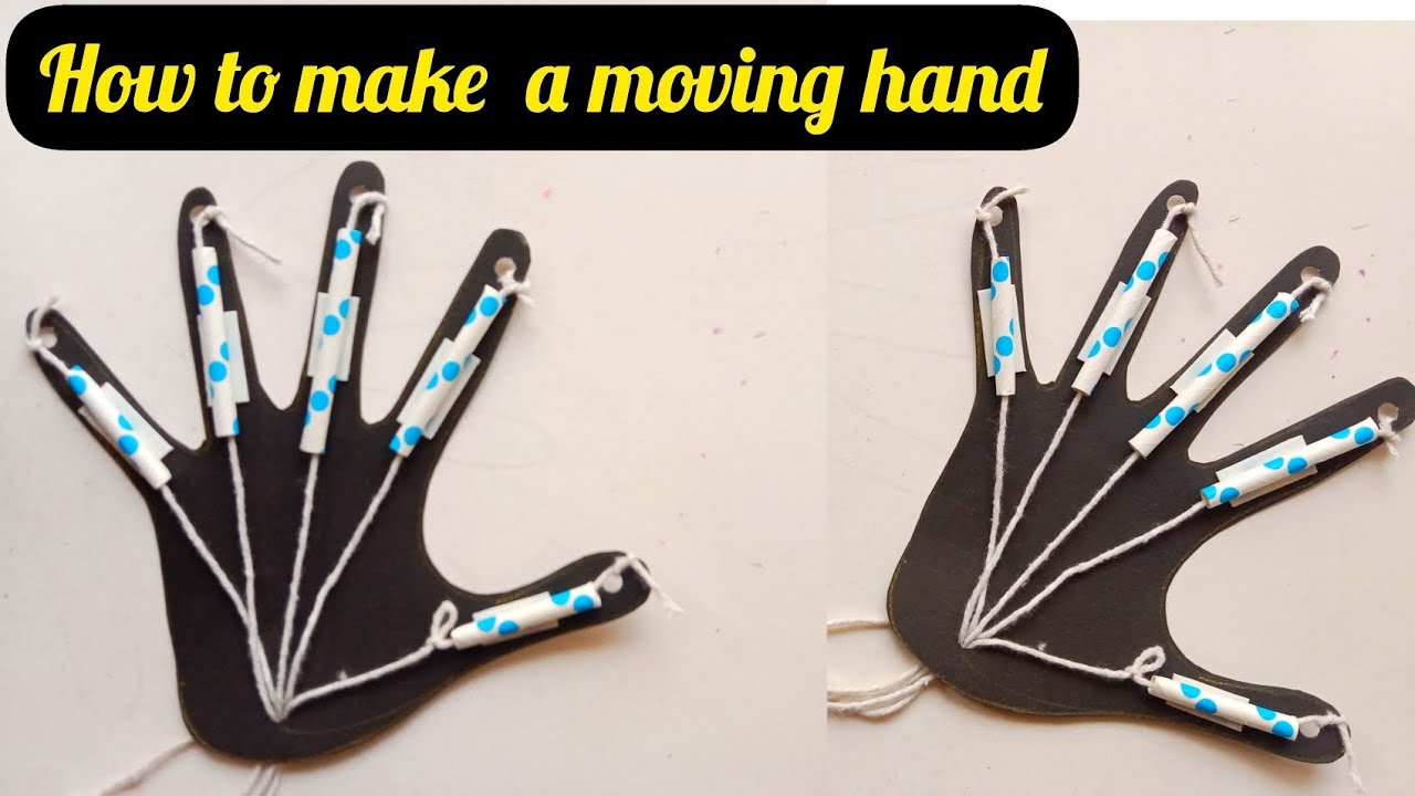 How To make A Robotic Hand | DIY Paper Robot Hand | Science Activity ...