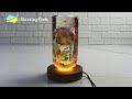 🌹Amazing Night Lamp With Resin and Rose - Resin Art 🌹