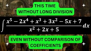 How to Integrate a Rational Function With a 2nd Order Denominator Without Long-Division