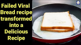 Bread &amp; Milk | 5 mins Snack | Selines Recipes |