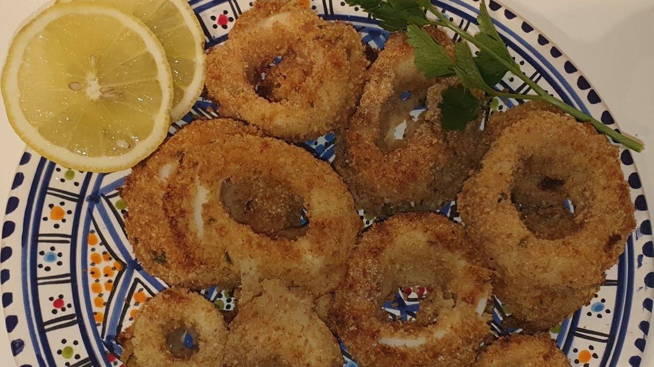 Anelli di totano impanati al forno