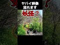 動画撮影中、ヤバイものが映ってしまった！日本でついに妖怪が？ #バイク #automobile #ツーリング
