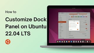 How to Customize Dock Panel on Ubuntu 22.04 LTS