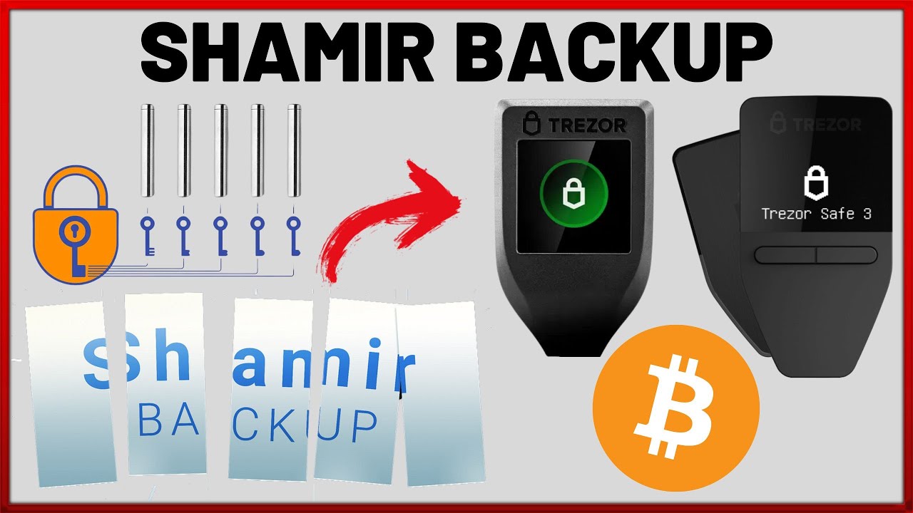 Como utilizar o backup SHAMIR em sua TREZOR T, TREZOR SAFE 3 ou TREZOR SAFE  5? - Vale a pena?